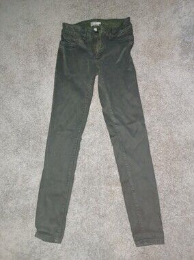 DL1961 Dark Olive Skinny Jeans for Women